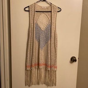 Boho type kimono,pic. showing difference in length